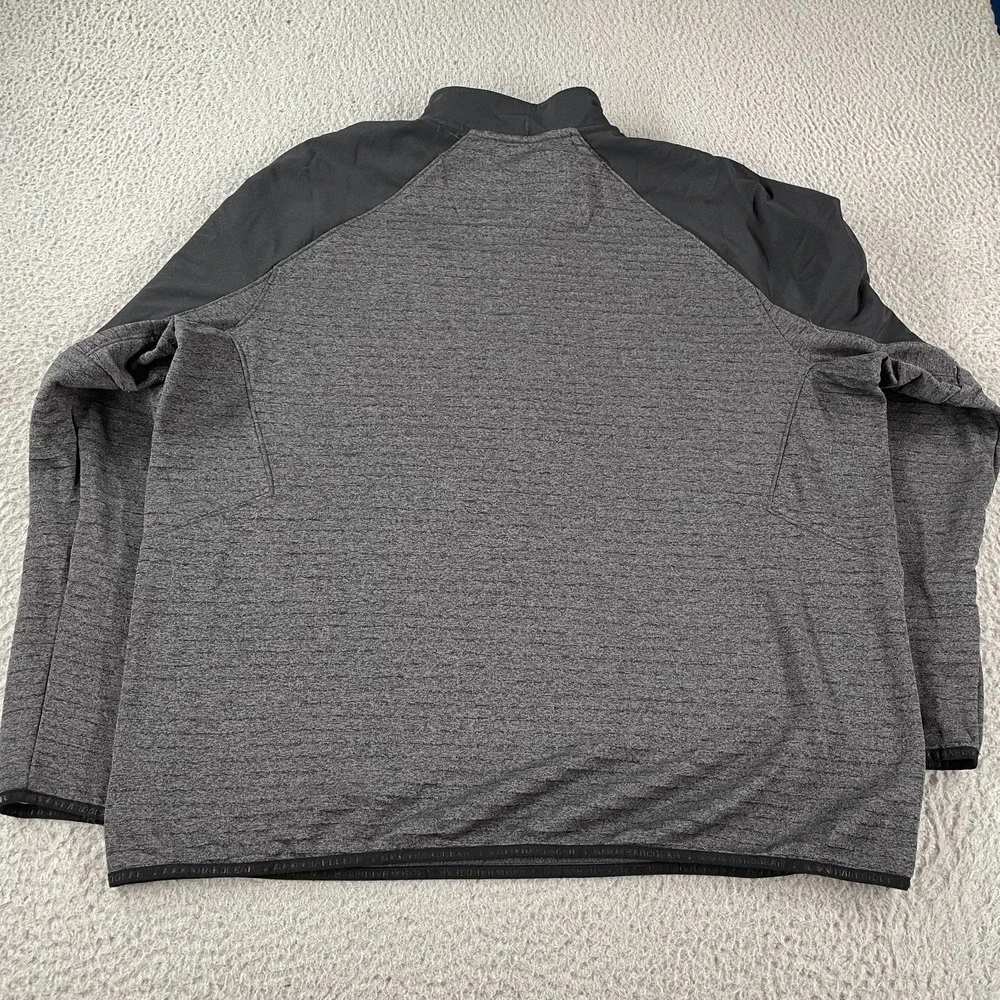 Alaskan Hardgear Duluth Trading Blackburn 1/4 Zip Pullover Fleece Jacket Grey XL